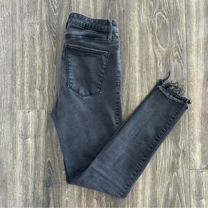 Abercrombie & Fitch Black Cropped Jeans